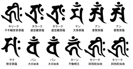 梵字・・の画像